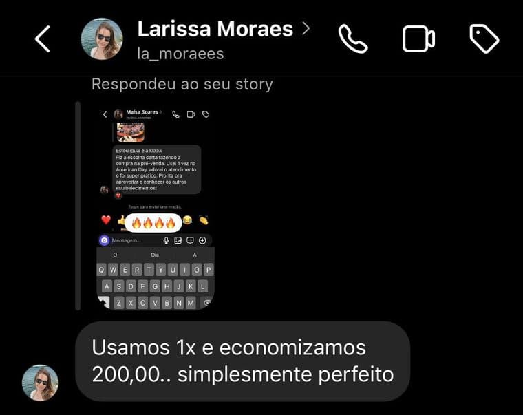 Depoimento de Larissa Moraes — Caxias em Dobro